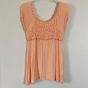Peach Blouse